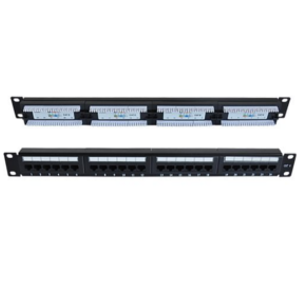 NaviaTec 19 Cat6 Unshielded 24Port Patch Panel