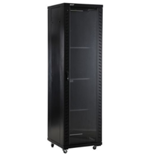 NaviaTec Network Cabinets 600mm wide x 800mm deep Black